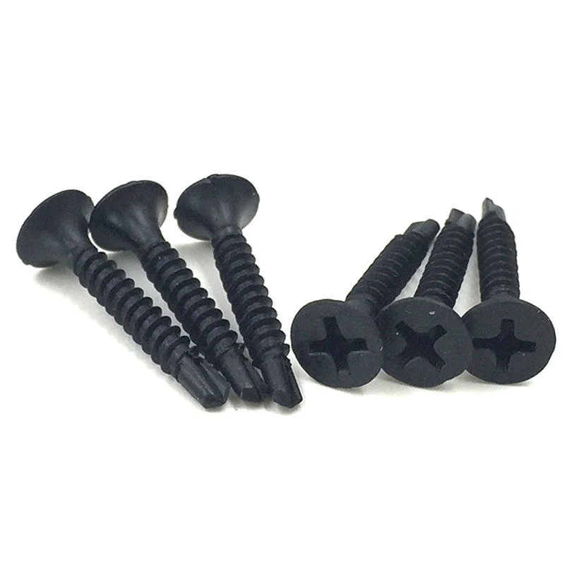 China Wholesale High Quality Bugle Head Black Phosphate Tornillo Self Drilling Screw