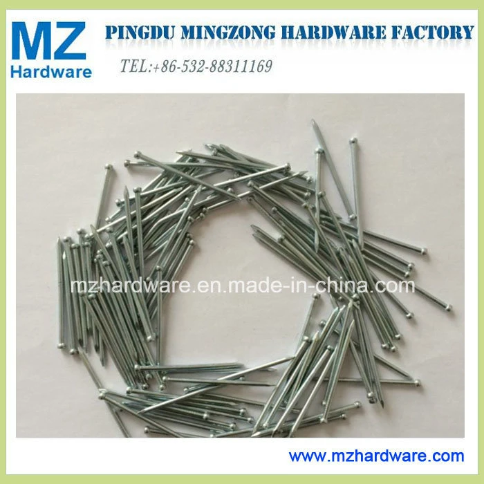 Q195 Q235 0.75&prime;&prime;-5&prime;&prime; /8g-18g Galvanized/Polished Lost Head/Headless Finishing Nail /Panel Nail/Bright Polished Iron Wire Nail