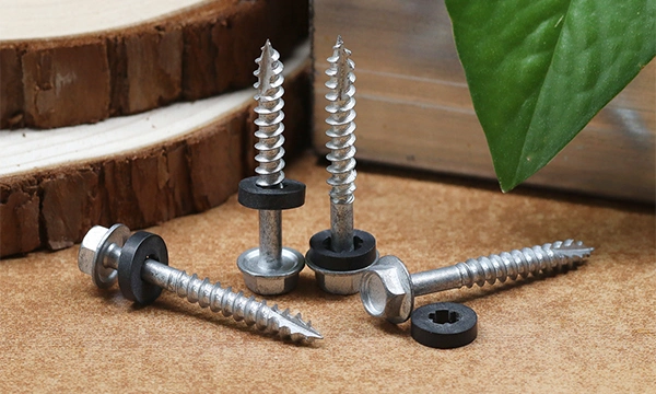 TGR/Tsingri Hex Flange Head Type17 Point Self-Tapping Screws with Composite EPDM Washer