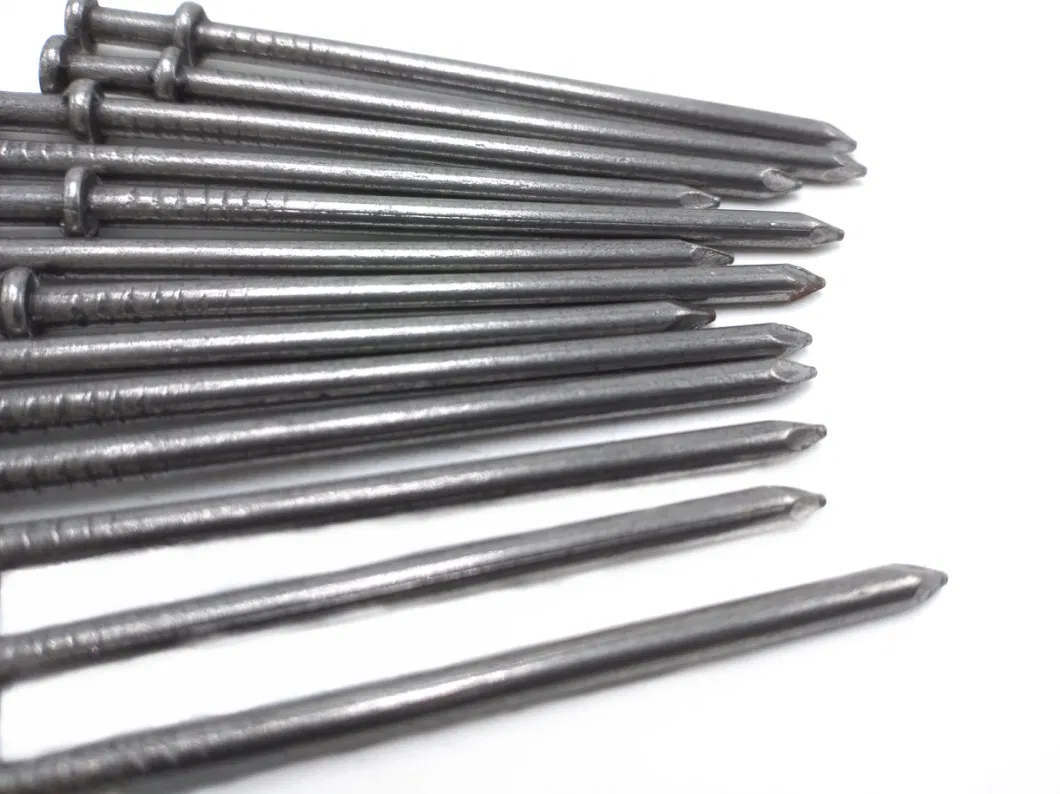 Double Head Concrete Polished Duplex Head Nails