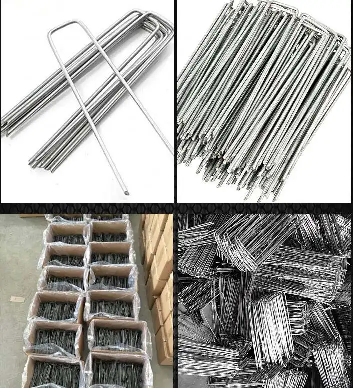 China Manufacturer U Type Nails Galvanized Netting Fencing Garden Ricoh Staples for Furniture