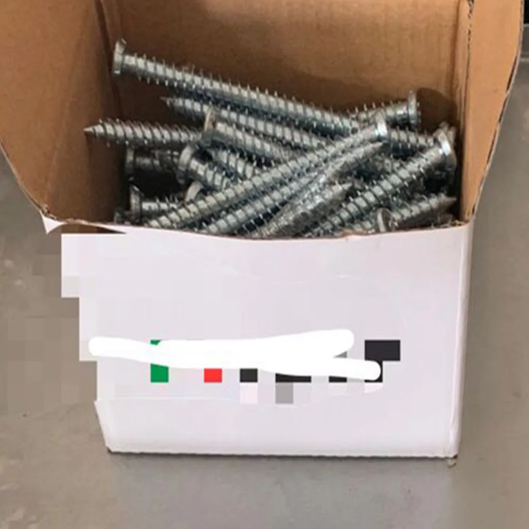 Concrete Screws, Yellow Zinc, Hi-Lo Thread, Torx Pozi,