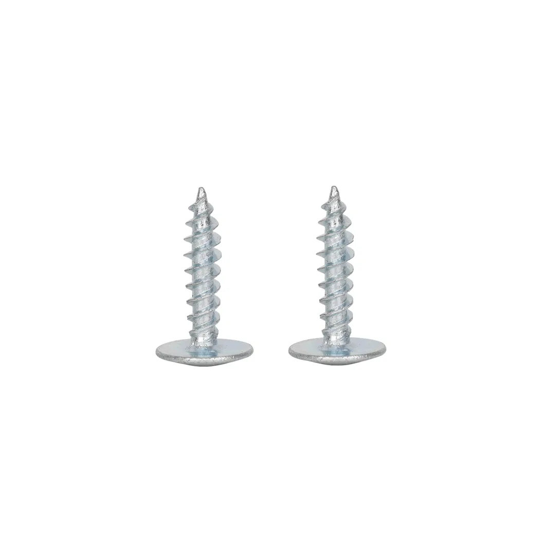 C1022 Carbon Steel Modified Screw Phillips Drive Hardened Zinc Plated Sharp Point Drill Point