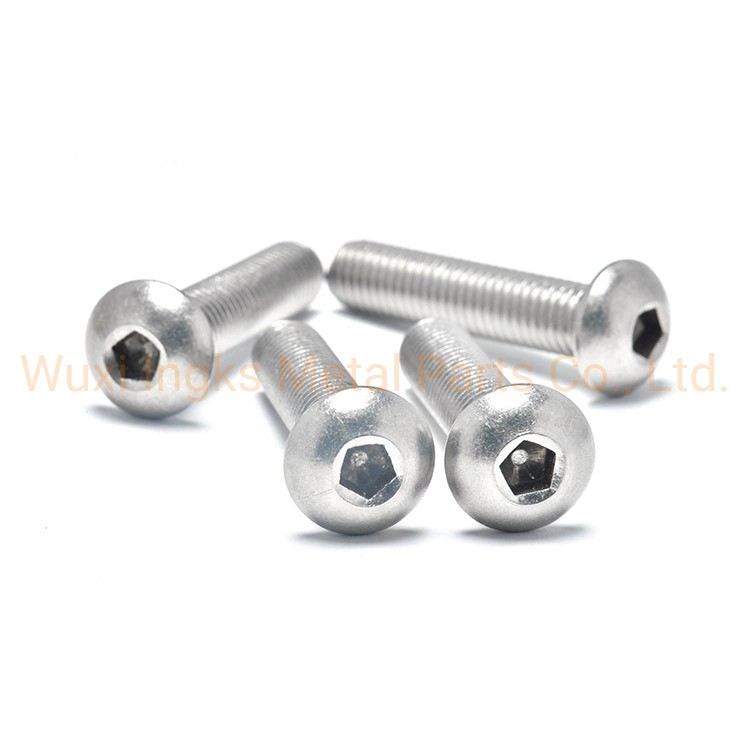 Stainless Steel Inox Composite Groove Multi-Flower Socket Button Head Anti-Theft Screws