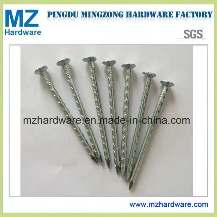 Galvanized Polished Twisted Shank Nail