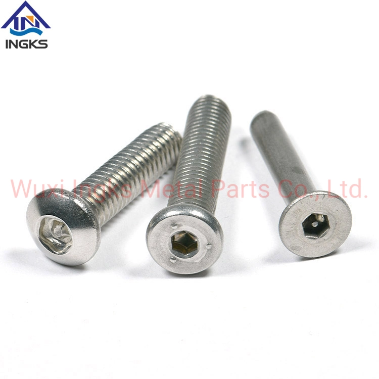 Stainless Steel Inox Composite Groove Multi-Flower Socket Button Head Anti-Theft Screws