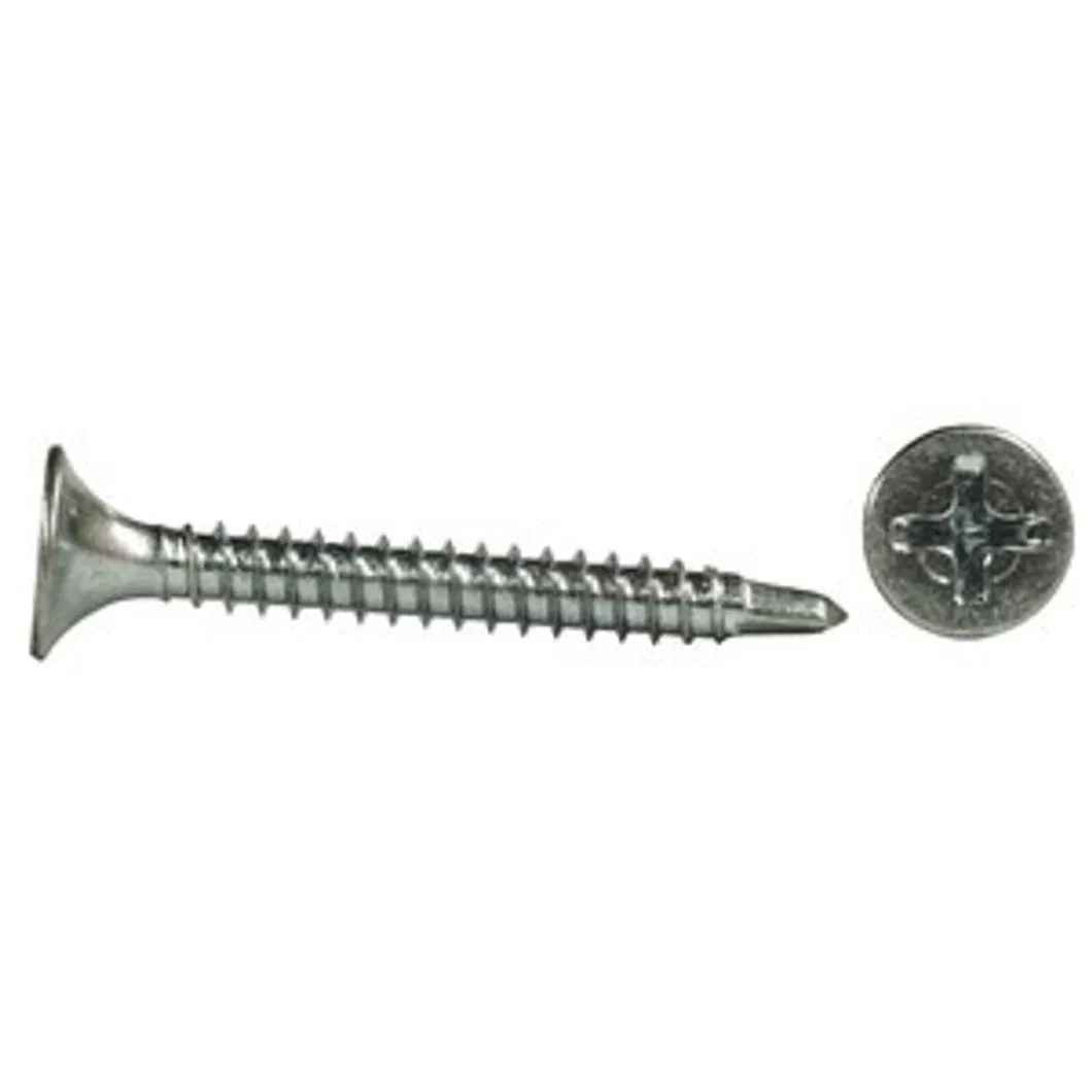 Phillips Drive Drywall Screw Drilling Point Blue Zinc Plated