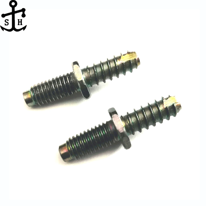 OEM Customized Special Steel Furniture Double Ended Thread Self Tapping Drilling Screw Made in China