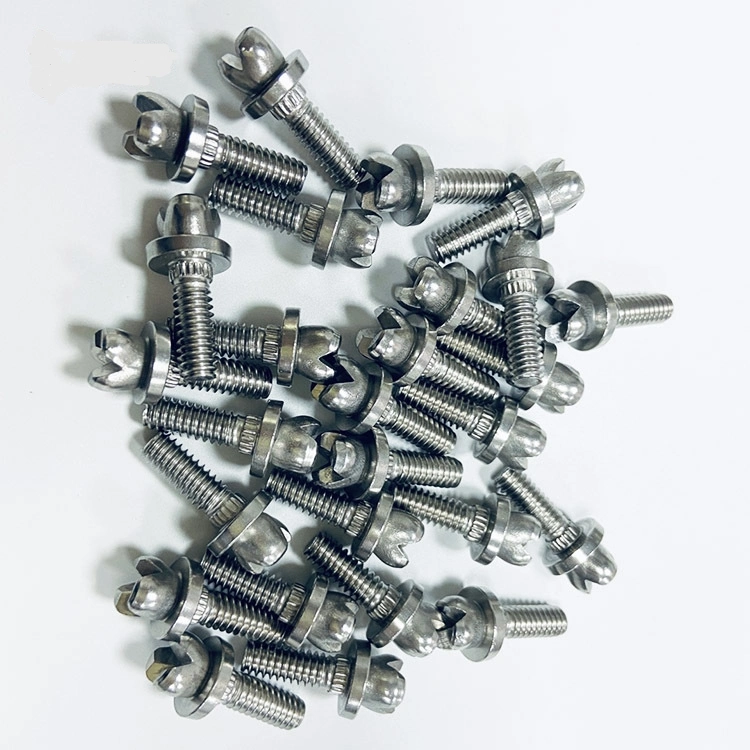 Non-Standard Stainless Steel Flower Screws Cross Flower Screws Flat Head Knurled Nuts