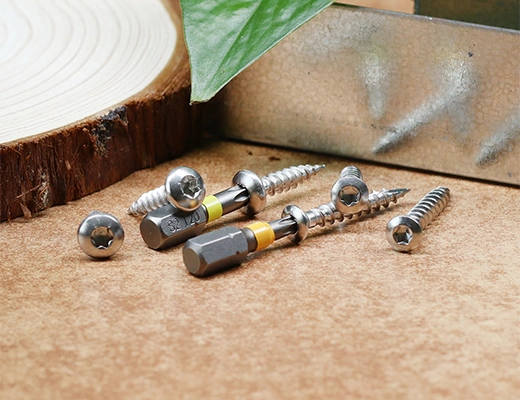 TGR/Tsingri Torx CSK Head Pan Head Wood Screws Timber Screws with Double Type17 Point