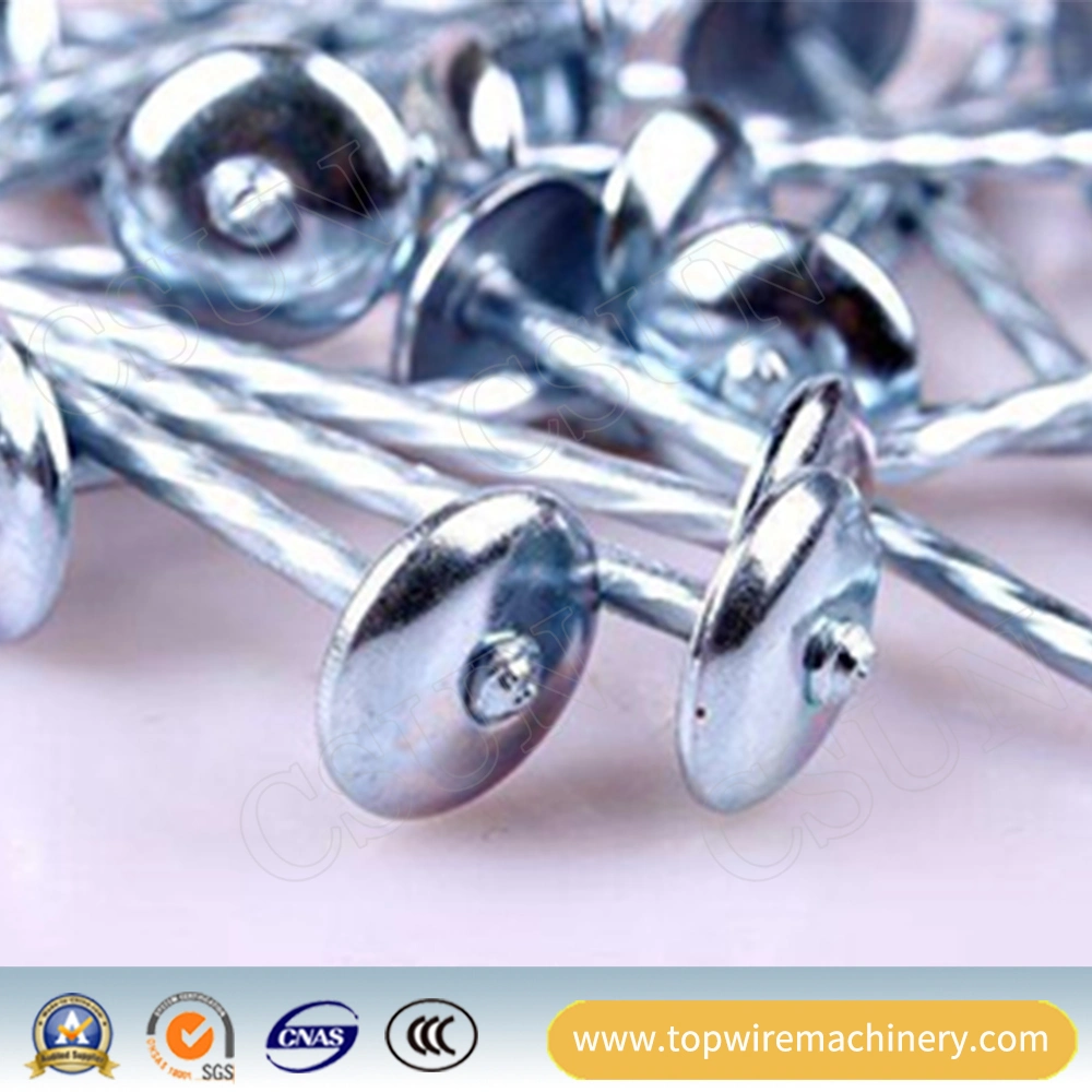 Polished/Galvanized Steel Twisted Shrank Umbrella Linoleum Nails Corrugated Roofing Nail