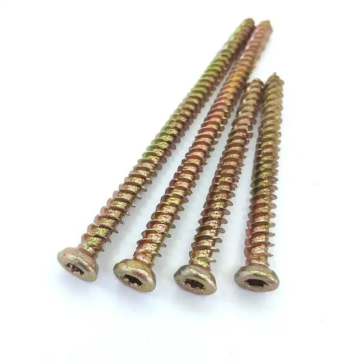 Custom Carbon Steel Zinc Plated Torx Concrete Screw