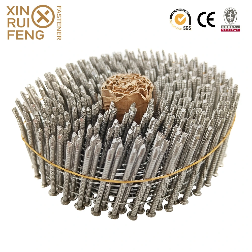 High Quality HDG Smooth Shank Nail / Finish Nails/ Collated Framing Nails/ Roofing Nails Wire Coil Nails with CE for Pneumatic Nailer &amp; Wood Pallet