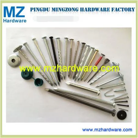 Galvanized Assembled Roofing Wair Nail with Umbrella Head for Building