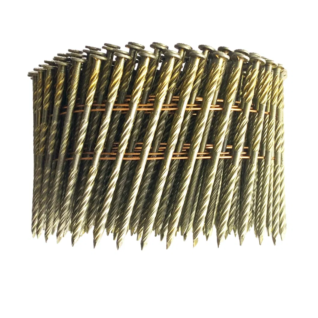 15 Degree 2.1X50mm Coil Siding Nails for Nail Gun