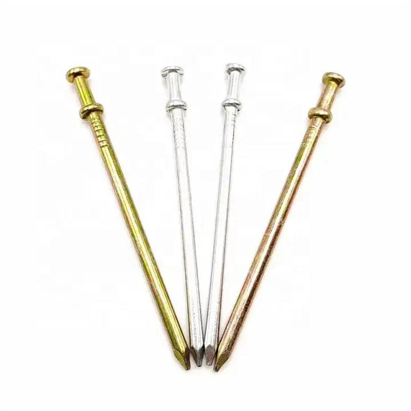 High Quality Bright Double Head Shank Duplex Nail