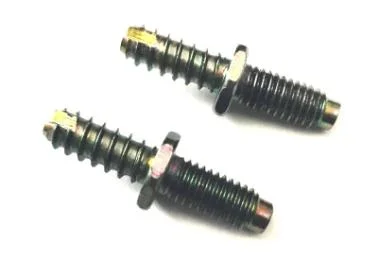 China Factory Double Ends Self Drilling Thread Furniture Wood Dowel Screw Short and Long Size Customize Fasteners