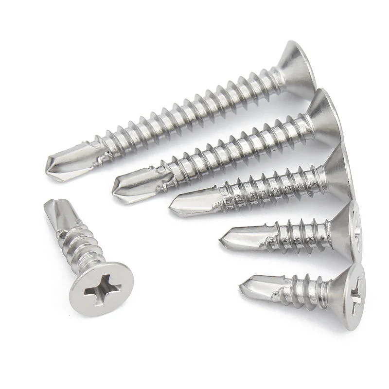 Manufacturer Double Countersunk Pozi Cross Drive Bugle Wafer Modify Truss Pan Head Drill Point Self Drilling Screws