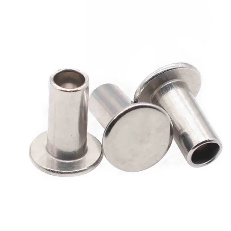 M2 M2.5 M3 M4 M5 M6 DIN 6791 Stainless Steel 304 Semi-Tubular Pan Head Semi Tubular Rivets