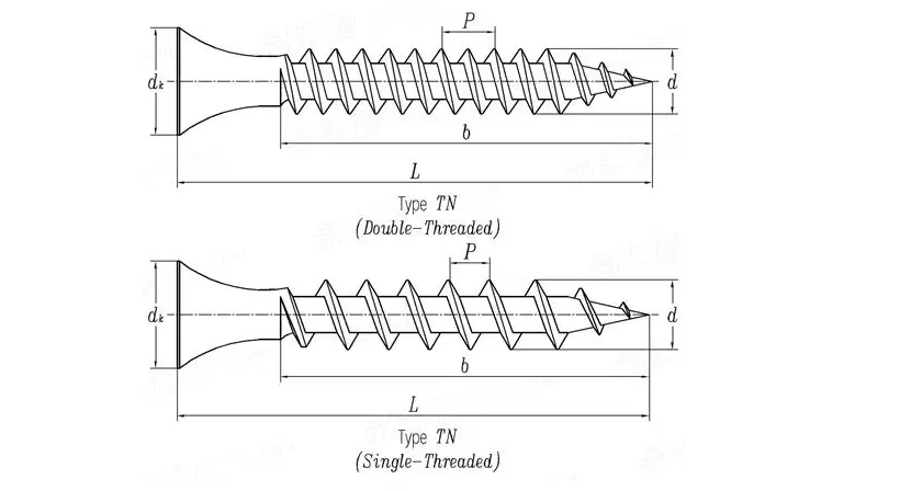 Screws for Drywall Best Black Phosphated Self Tapping Self Drilling Bugle Head Drywall Screws for Wood