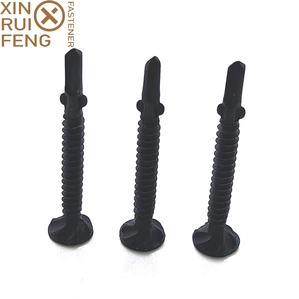 Xinruifeng Fastener Extra Guard #6 X 1-1/4&quot; Phillips Drive Coarse Fine Thread Double Bugle Scavenger Head Self Drilling Drywall Screws