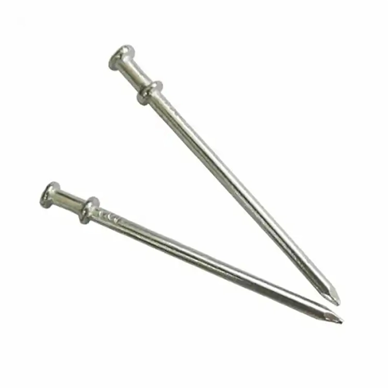 High Quality Bright Double Head Shank Duplex Nail