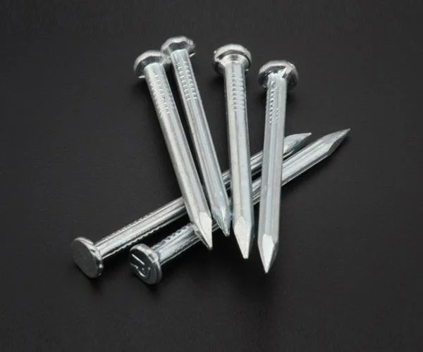 45#55#65# Carbon Steel Nail Concrete Nail Smooth/Twist/Twill Shank Galvanized or Black Coated