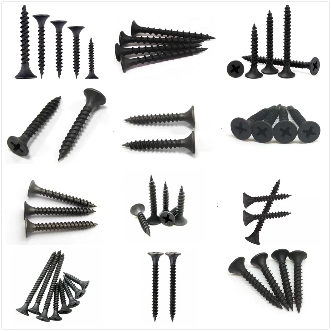 13mm-100mm Common Bolt Xinruifeng Chipboard Screw Countersunk Head