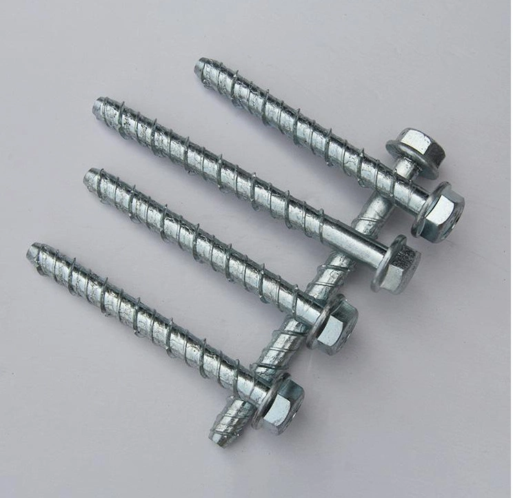 2022 Hex Flange Concrete Thread Self-Cutting Anchor Cement Self-Tapping Screws