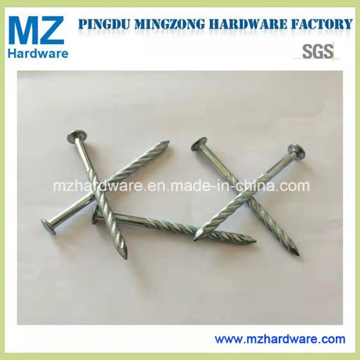 Galvanized Polished Twisted Shank Nail