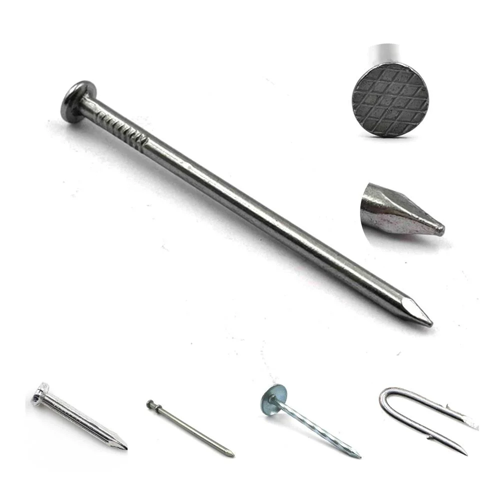 Hardware Nails, 3/4&prime;&prime; &times; 17 Ga Nickel Plated Hanging Nails, Flat Head Nails, Picture Nails, Finishing Nails, Wood Nails, Small Nails, Wire Nails