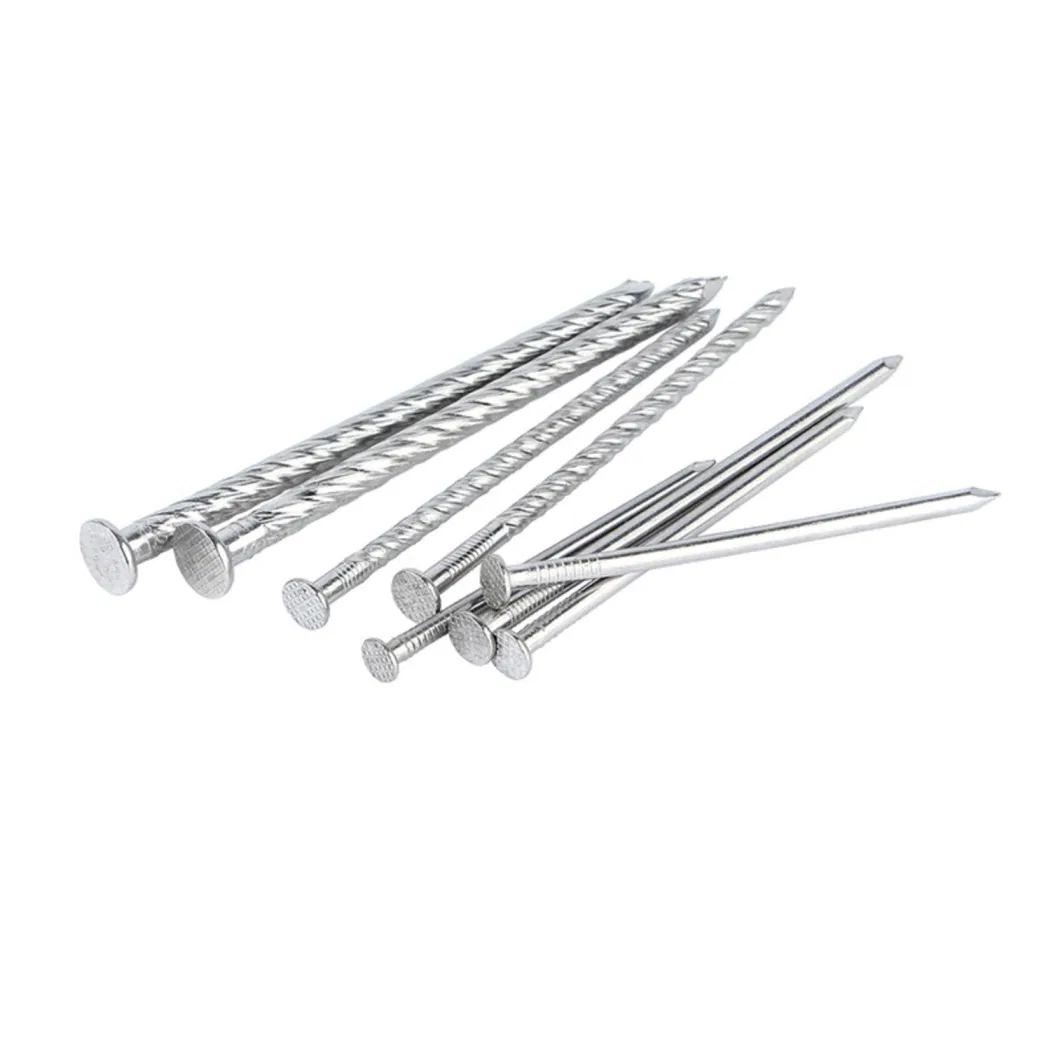 Factory Wholesale Aluminium Nails Ring Shank Twist Shank Aluminium Nails