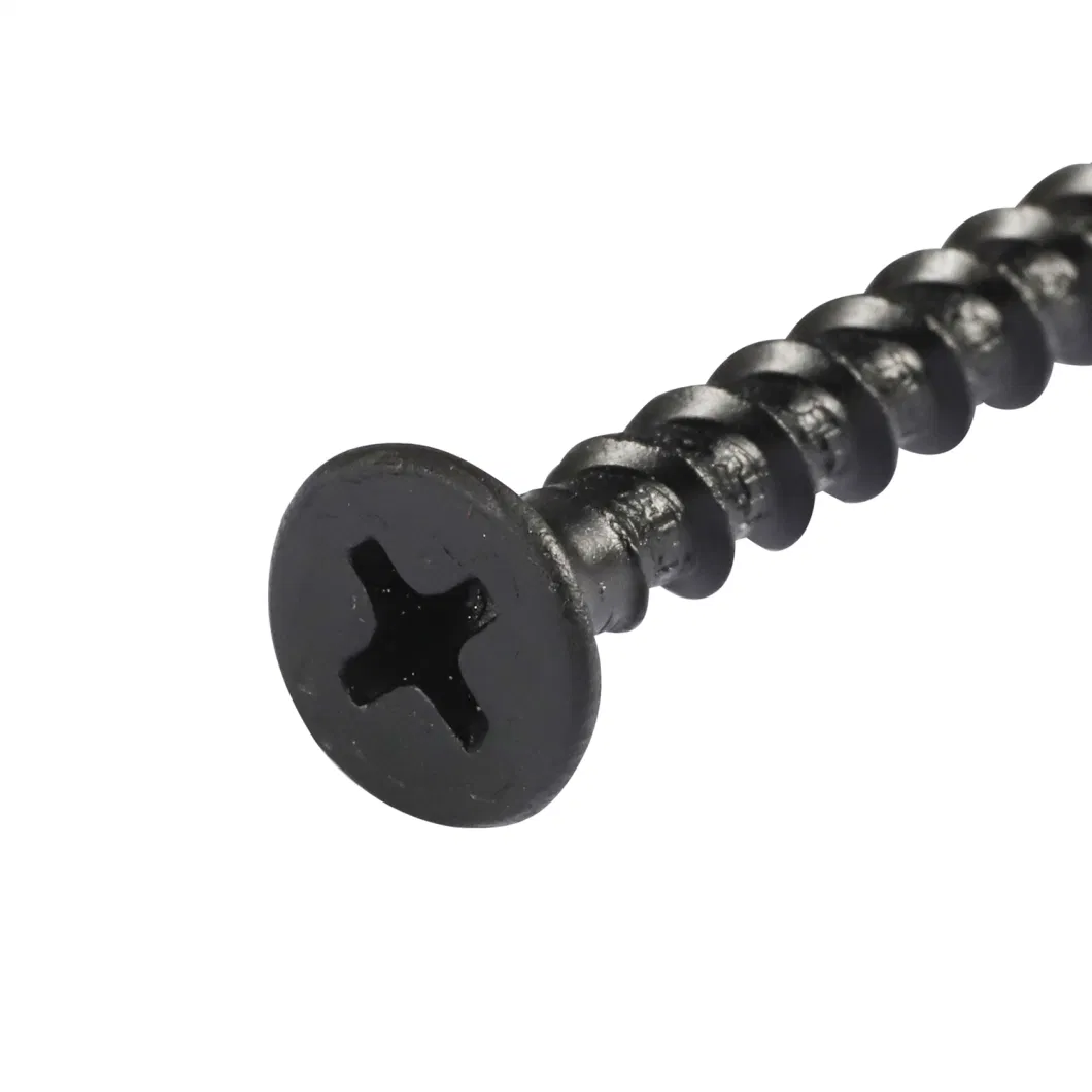 Factory Wholesale Black Phosphated Fine Coarse Thread Drywall Screw