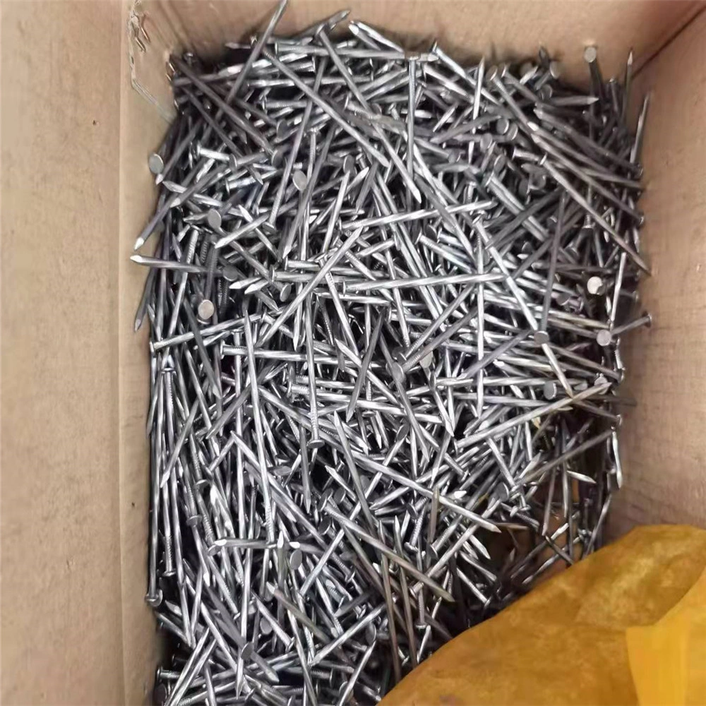 304 Stainless Steel Threaded Nail Galvanized Round Head Nail