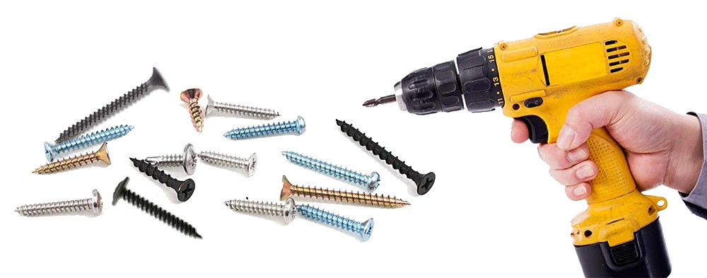 Type17 Cutting Point Zinc Plated Self Tapping Particalboard Chipboard Screws