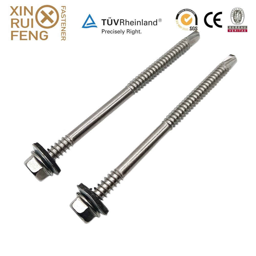 Xinruifeng Fasteners Building Purlin Crest Roofing As3566 Class 3 Ruspert Guard Timber Hex Washer Head Self Drilling Screws