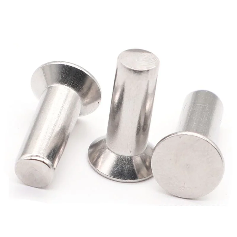 M2 M2.5 M3 M4 M5 M6 DIN 6791 Stainless Steel 304 Semi-Tubular Pan Head Semi Tubular Rivets