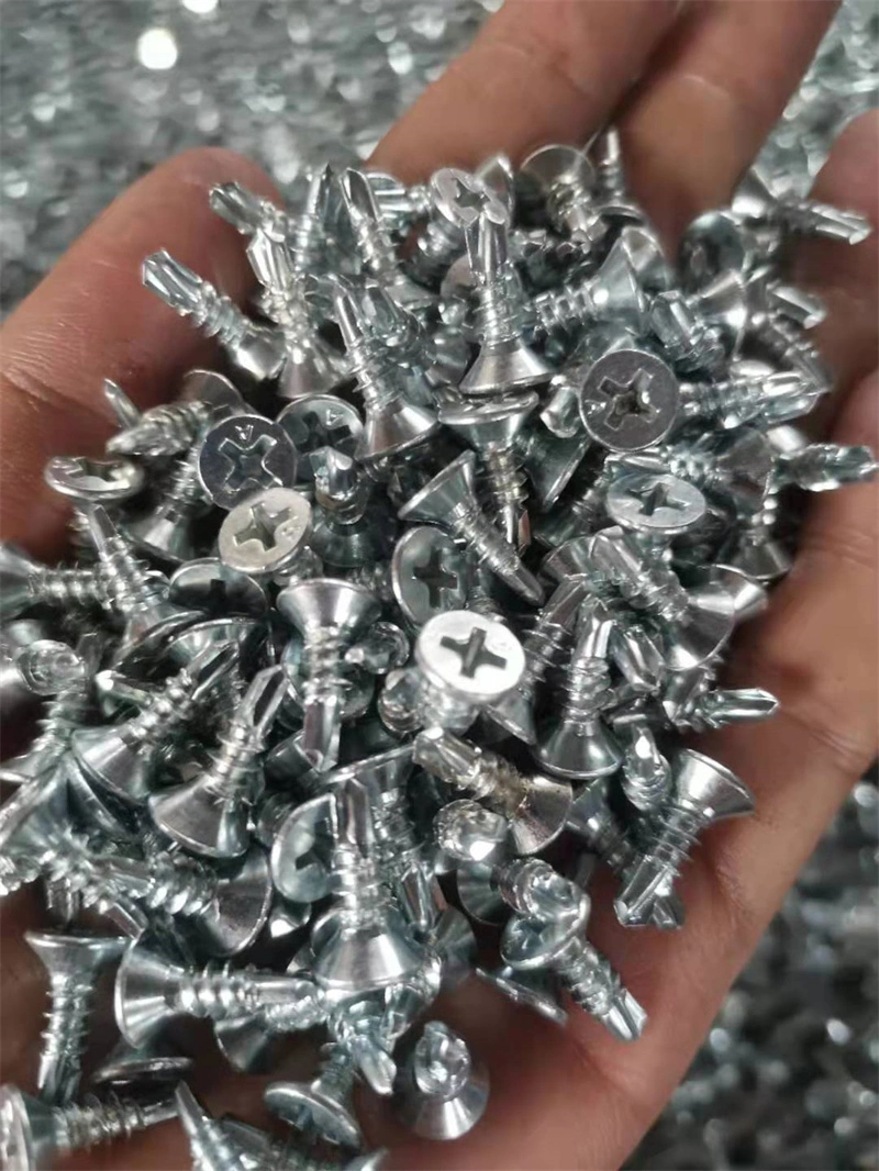 Flat Phillips Csk Truss Head Self-Drilling Tapping Screw