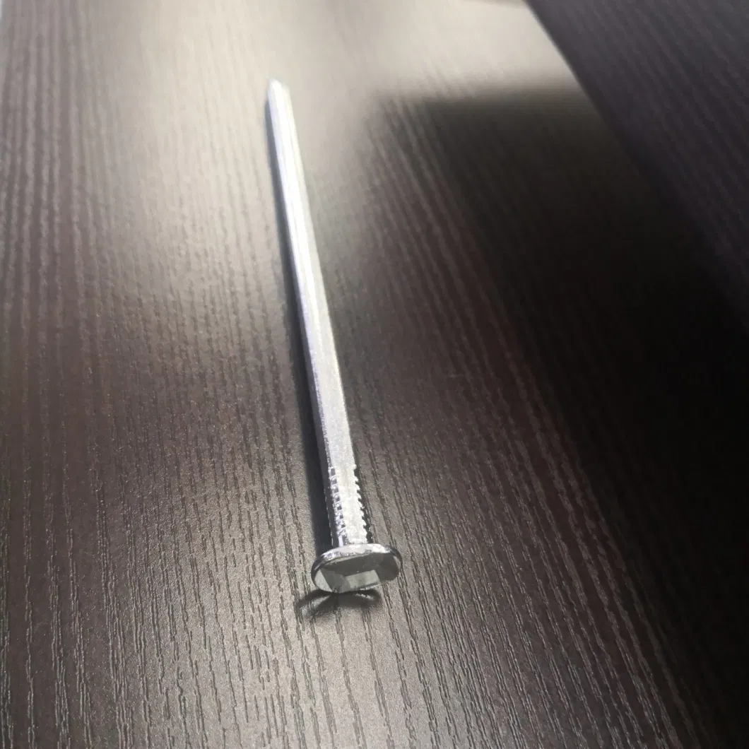 Q195 Q235 Material Polished Iron Nail Galvanized Square Shank Nail Square Boat Nail with High Quality