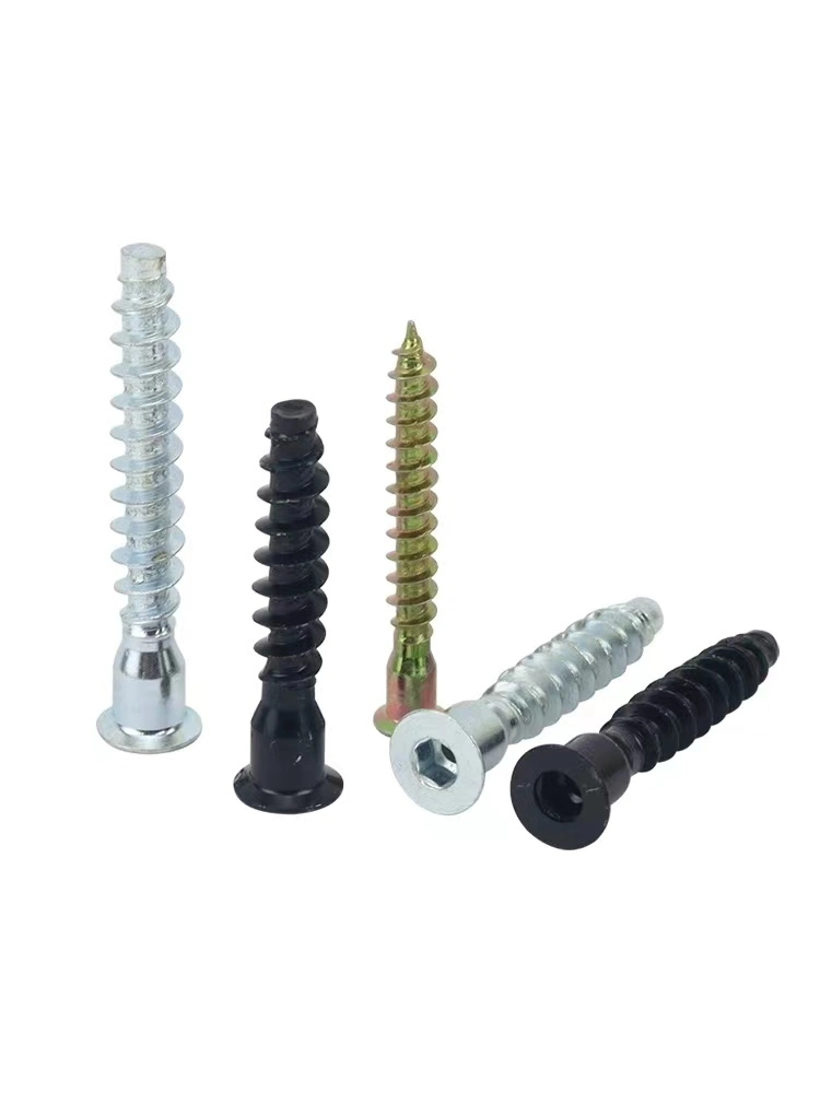 Hexagonal Socket Furniture Screw Confirmat Screw Zinc Plated