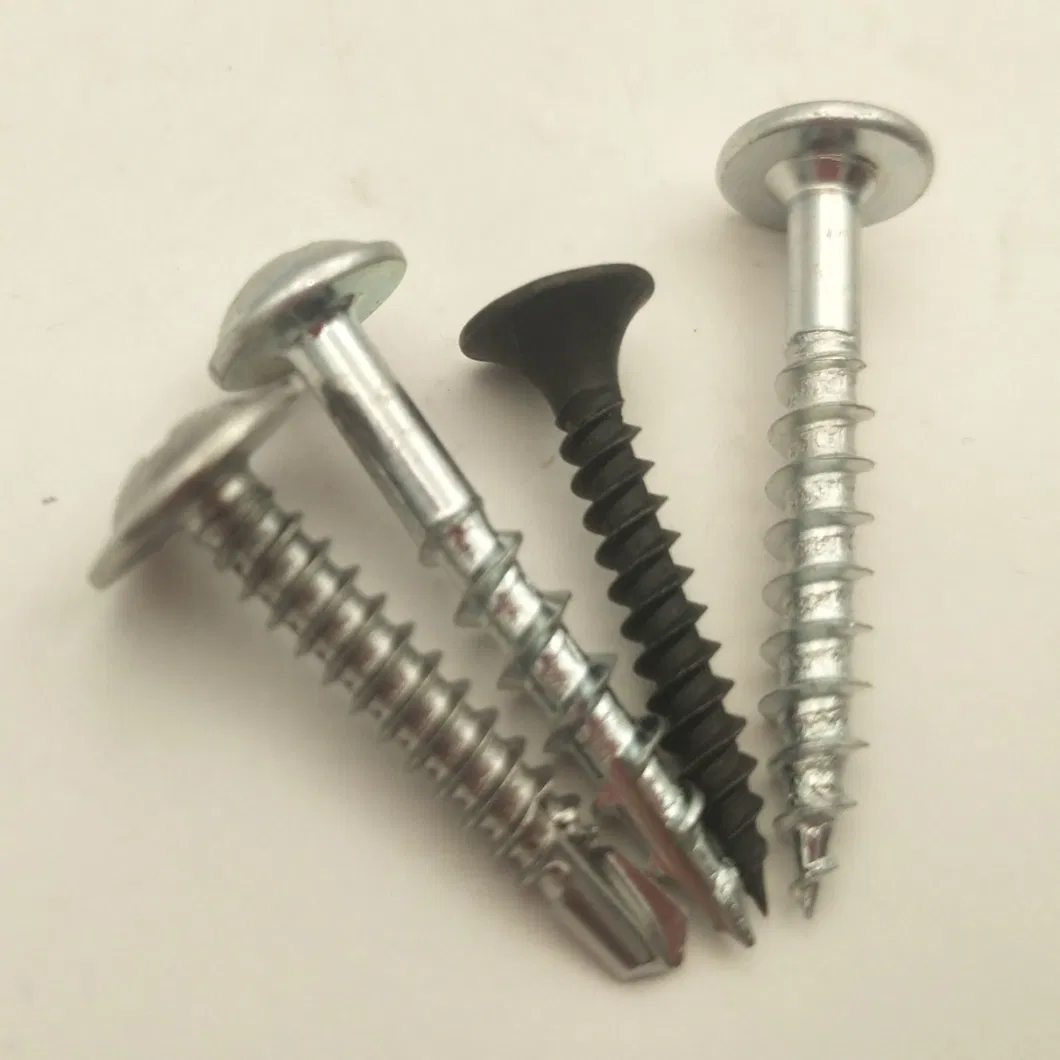 Black Bugle Head Nails Self Drilling Tapping Screw Drywall Screws Roofing Fasteners Manufacturer