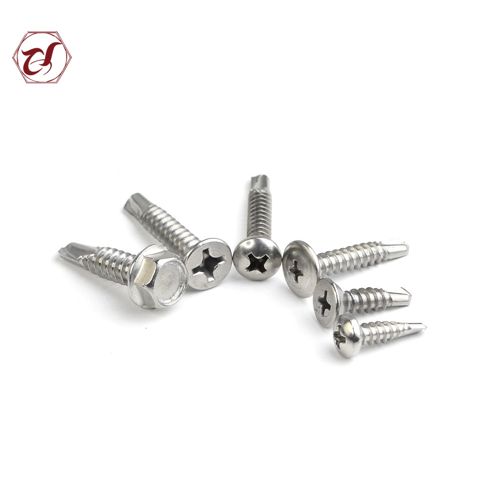 Stainless Steel 410 Hex Head Self Drilling Screw