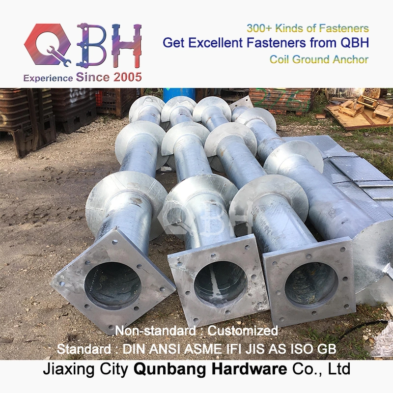 Qbh Zinc Plated Large Diameter HDG Concrete Masonry Brick Block Anchoring Anchor Screw