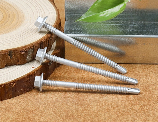 TGR/Tsingri Stainless Steel Hex Big Washer Head Self Drilling Screws with double Thread