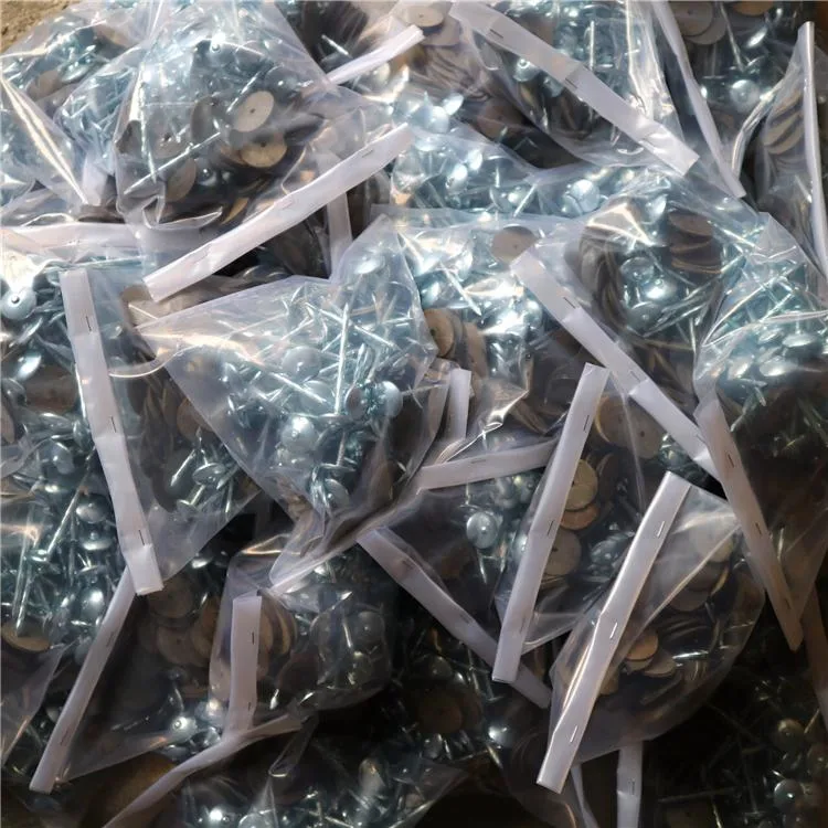 1.5 Inch Umbrella Head Roofing Nails with Rubber Washer