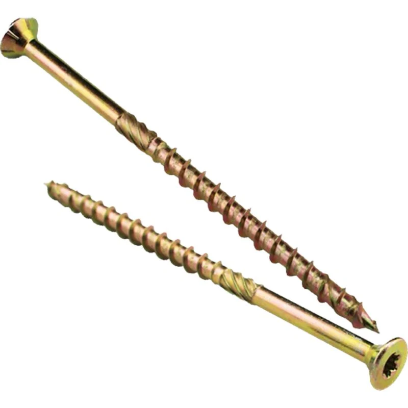 Trimed Head Chipboard Decking Screw Torx Drive with Type17 Cutting Timber Screw