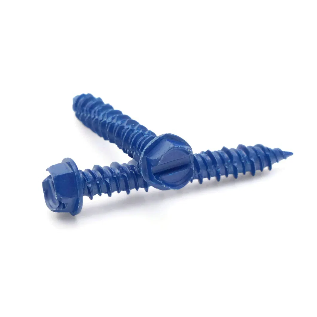 Ruspert Tapcon Slotted Hex Concrete Screw