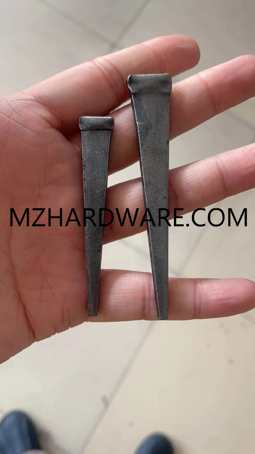 1/2-1 Inch Square Concrete /Cut Galvanized/Black Long Masonry Steel Nails