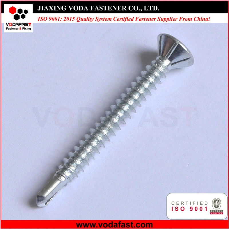 Vodafast DIN7504p Countersunk Head Self Drilling Screw with Nibs Under Head