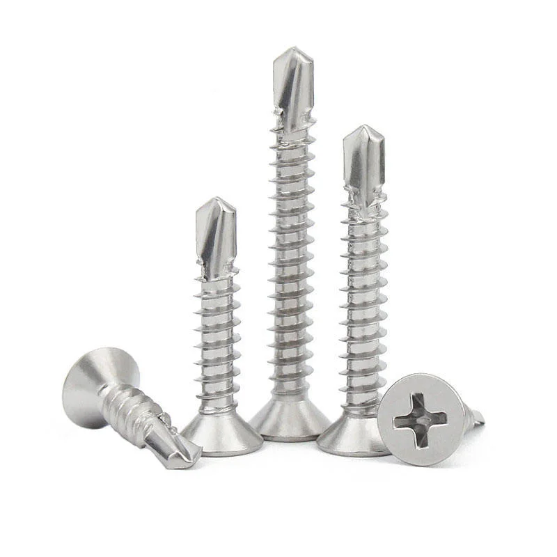 Stainless Steel Truss Head Phillips Driver Self Drilling Screws